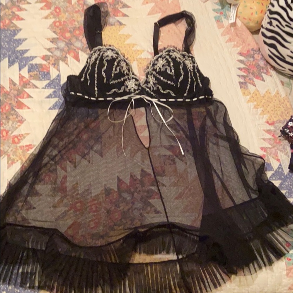 Mesh Lingerie top